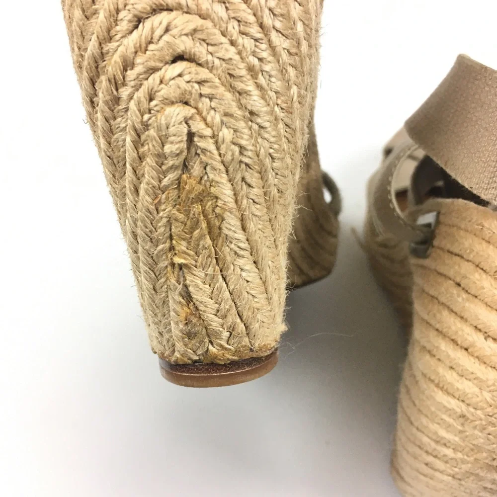 Jean-Michel Cazabat Zesta Wedge Espadrilles Women’s Sz‎ 11 US